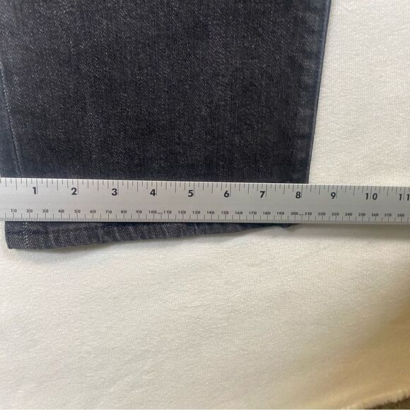 Gap Maternity New With Tags Full Panel Crop Flair Black Jeans Size 27R - Picture 12 of 12